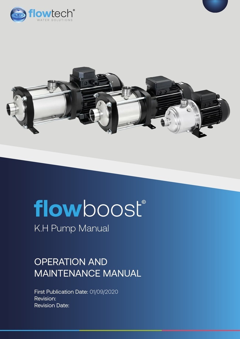 FLOWTECH flowboost K.H User manual