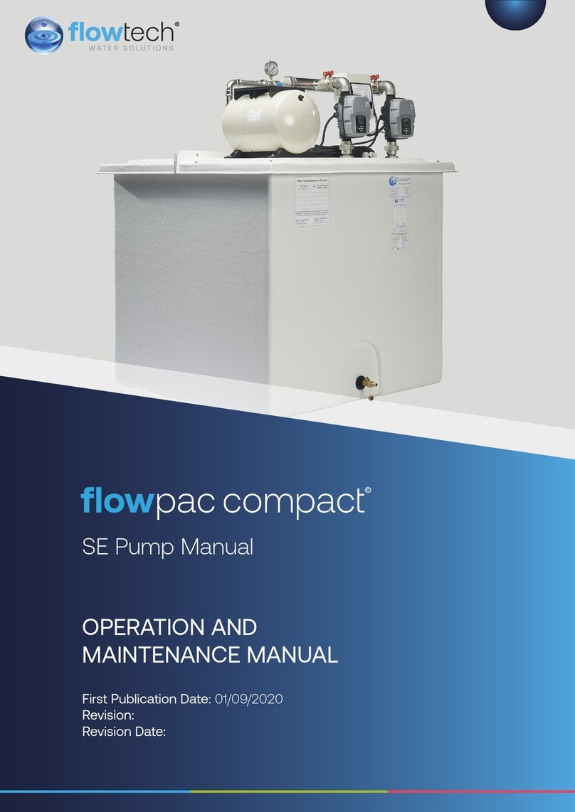 FLOWTECH flowpac compact SE User manual