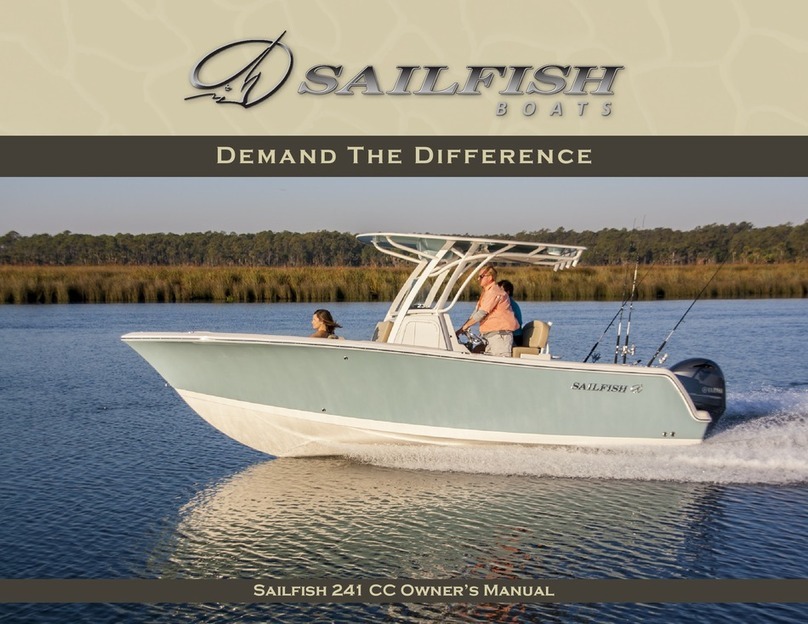 Sailfish 241 CC owner's manual