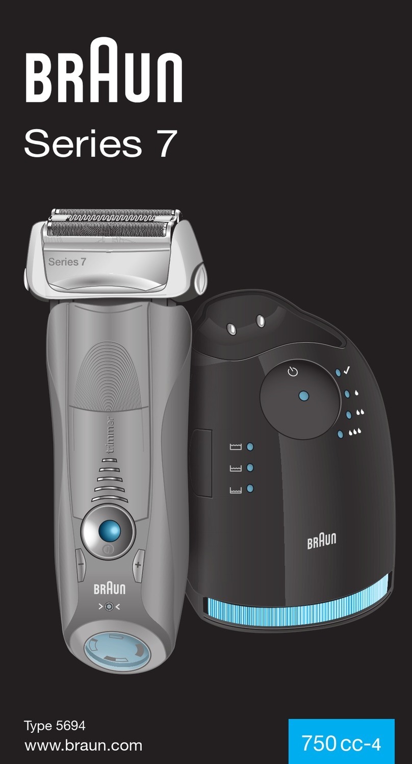 Braun 7 User manual Braun 7 User manual