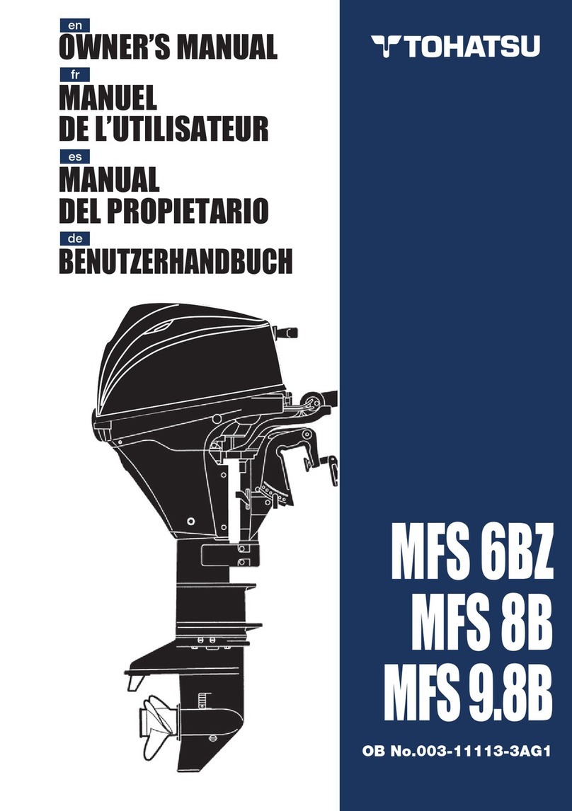 TOHATSU MFS 8B owner's manual