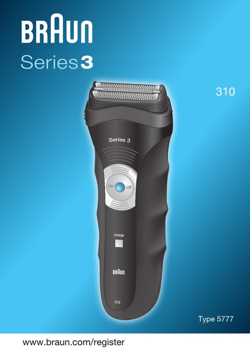 Braun 5777 User manual Braun 5777 User manual