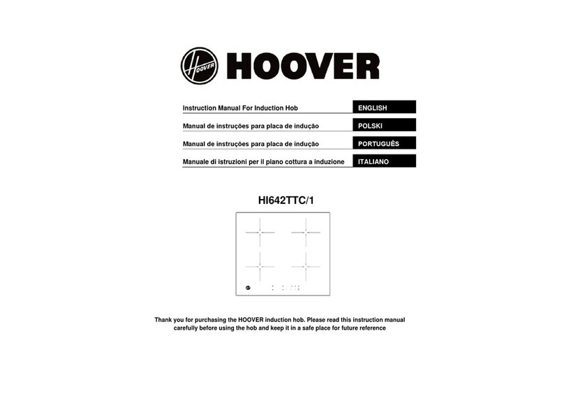 Hoover HI642TTC/1 instruction manual