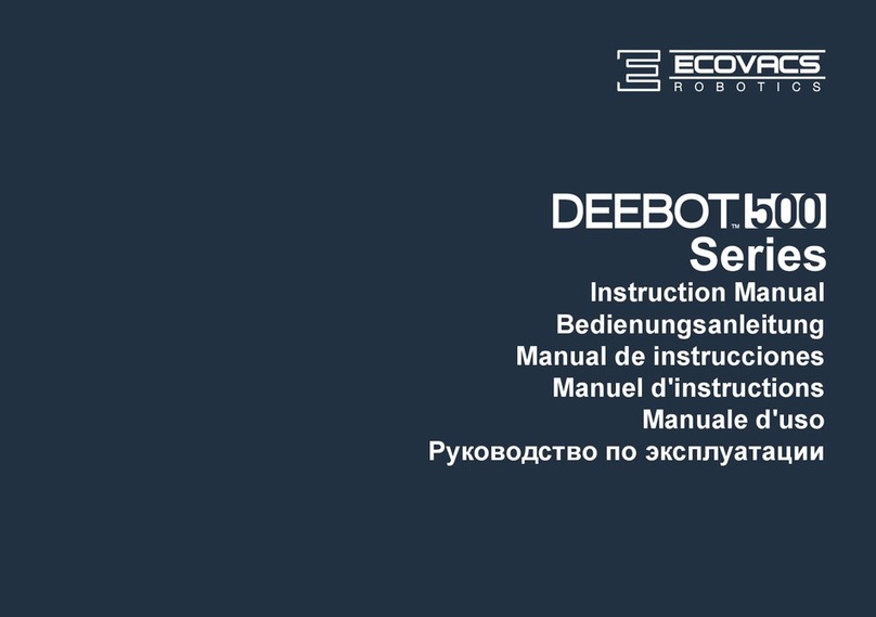 ECOVACS DEEBOT 500 Series instruction manual