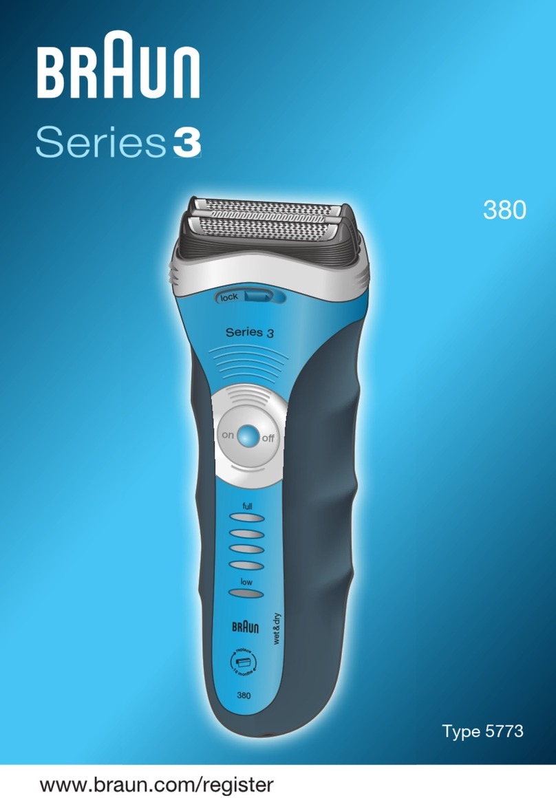 Braun 5773 User manual