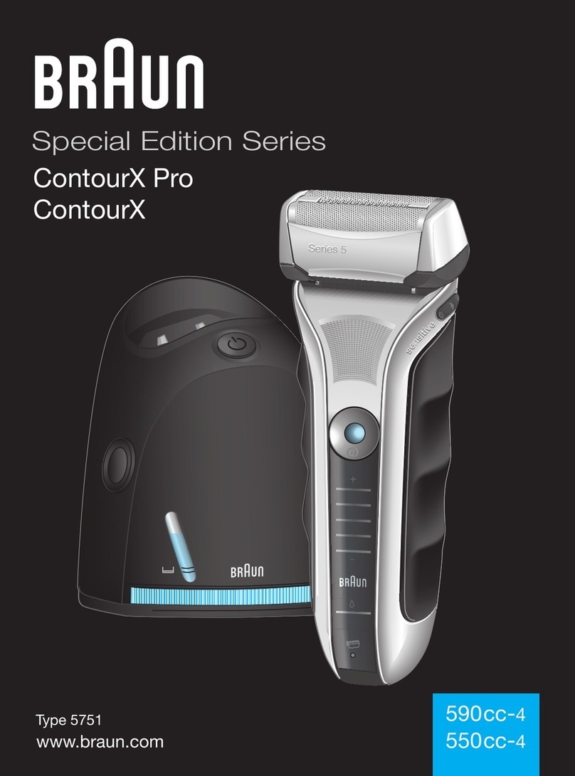 Braun ContourX Pro manual