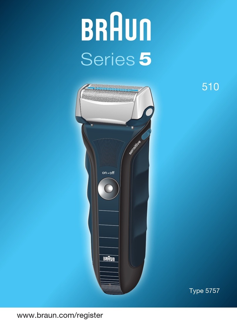 Braun 5 Series User manual