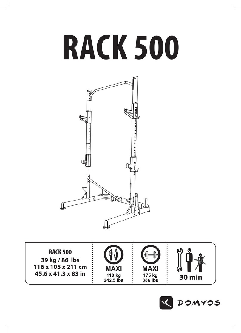 Domyos 8380450 manual