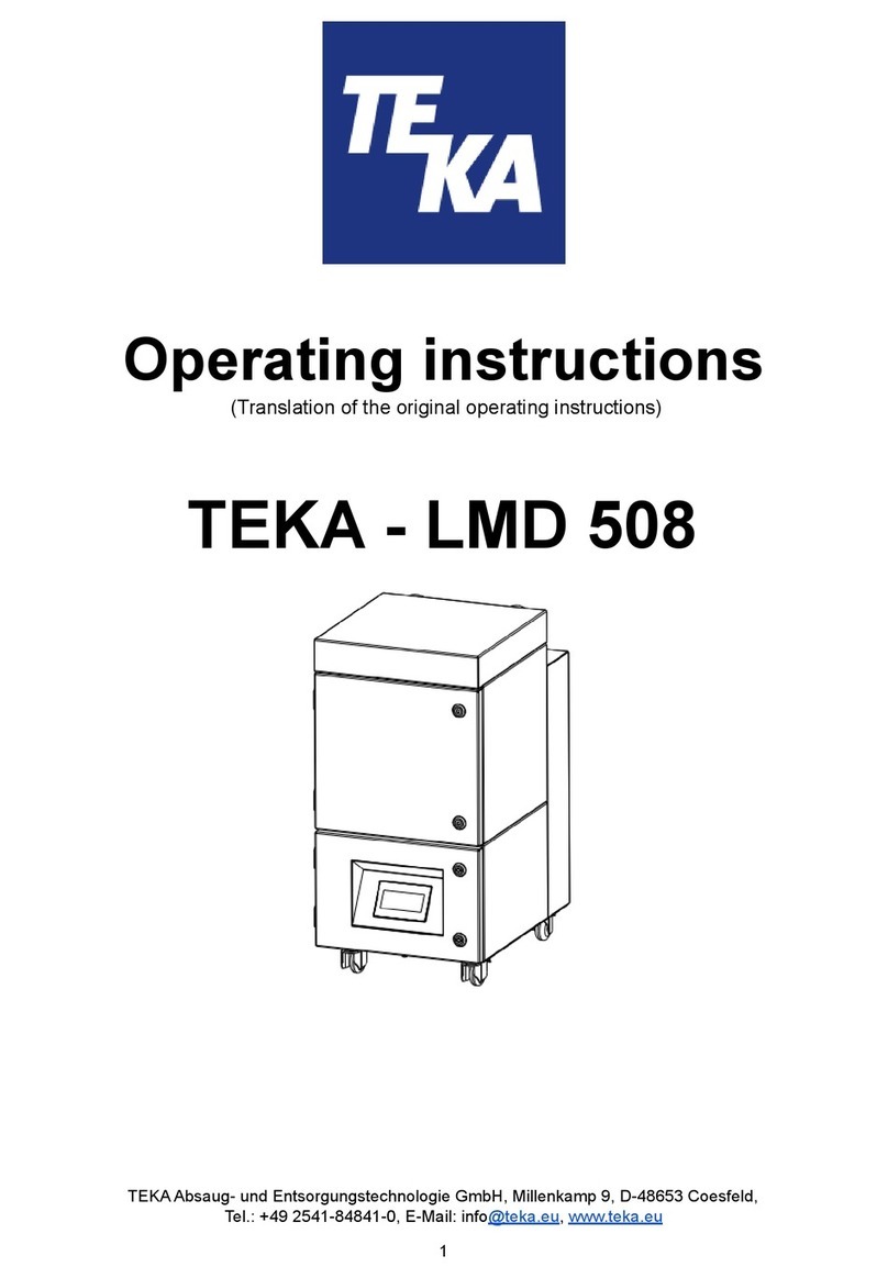 Teka LMD 508 User manual
