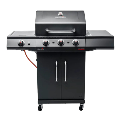 Char-Broil Performance Power Edition 3 Burner operating instructions