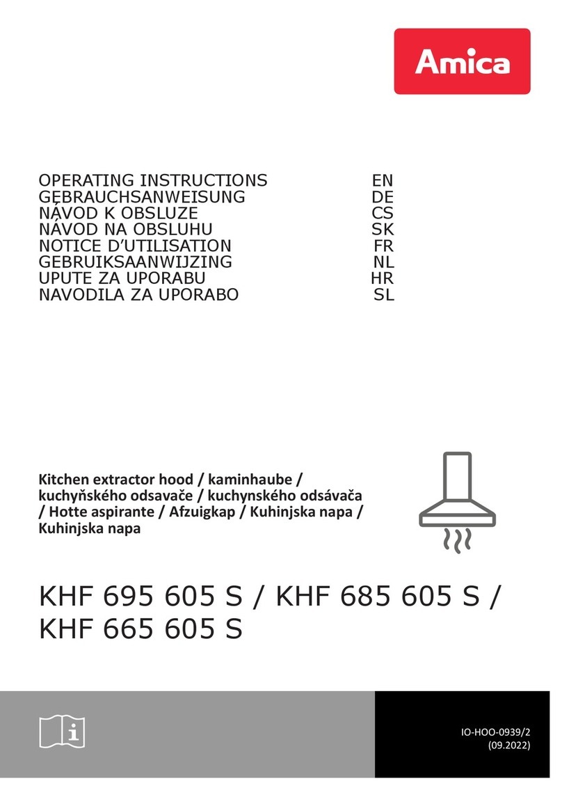 Amica KHF 695 605 S User manual Amica KHF 695 605 S User manual