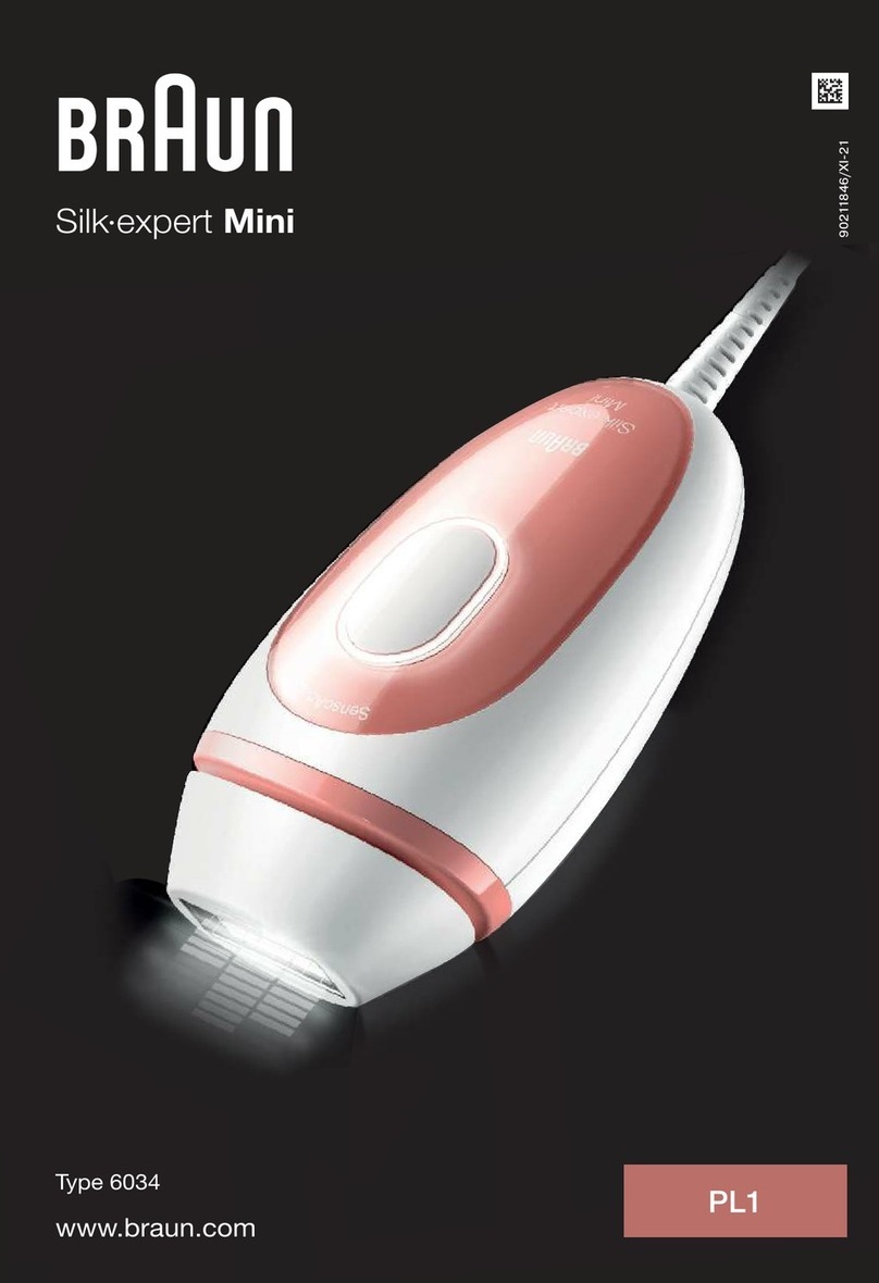 Braun PL1000 manual