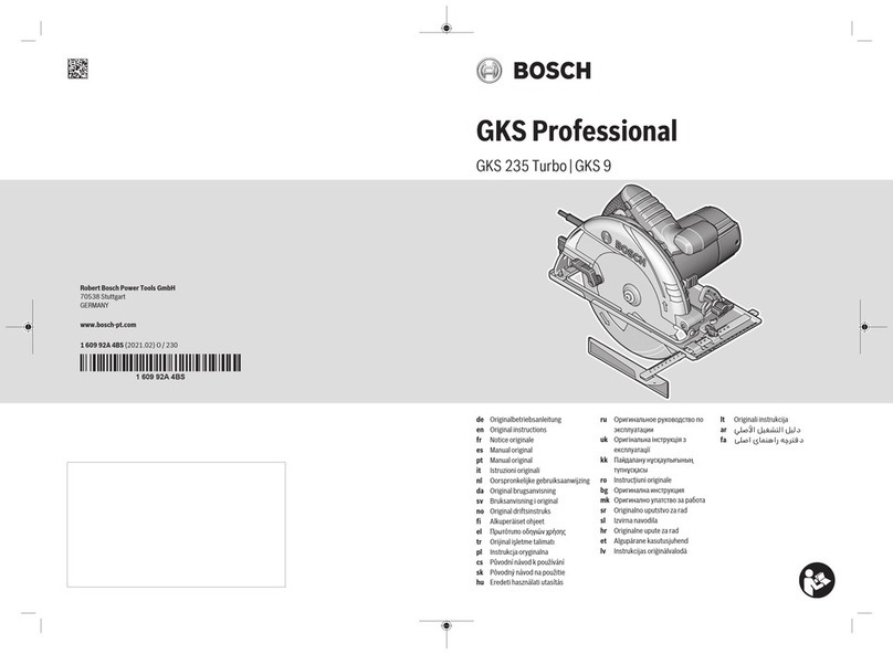 Bosch 0 601 5A2 070 User manual