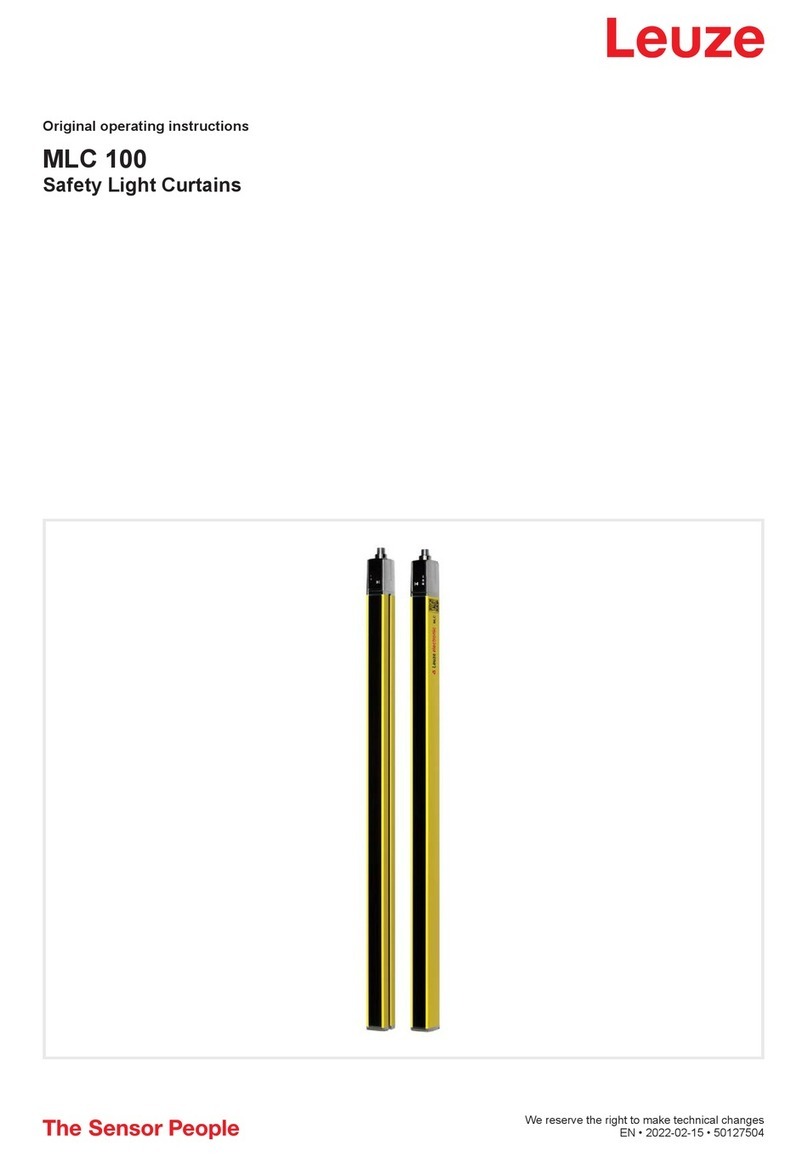 Leuze MLC 100 Series operating instructions