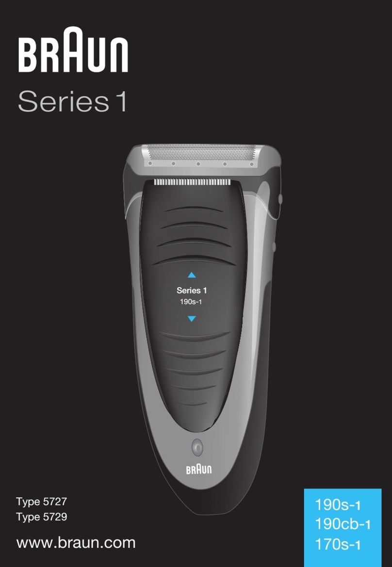 Braun 190cb-1 User manual