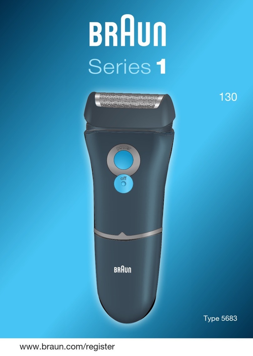 Braun Series 1 User manual
