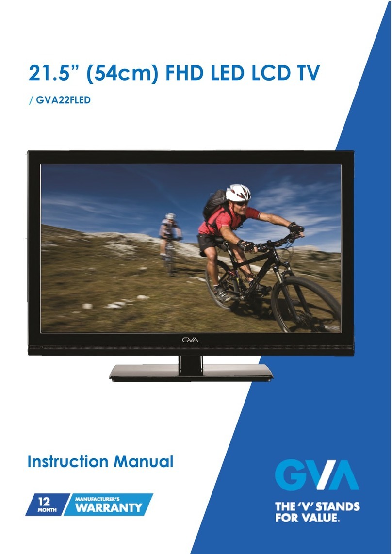 GVA GVA22FLED User manual
