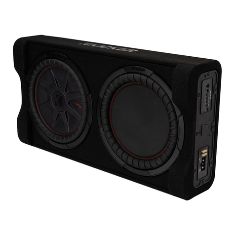 Kicker PTRTP10 owner's manual