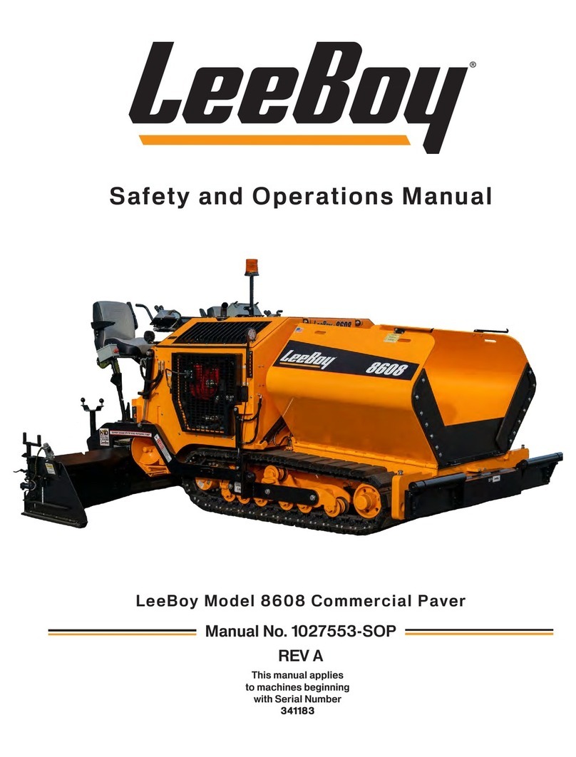 LeeBoy 8608 manual