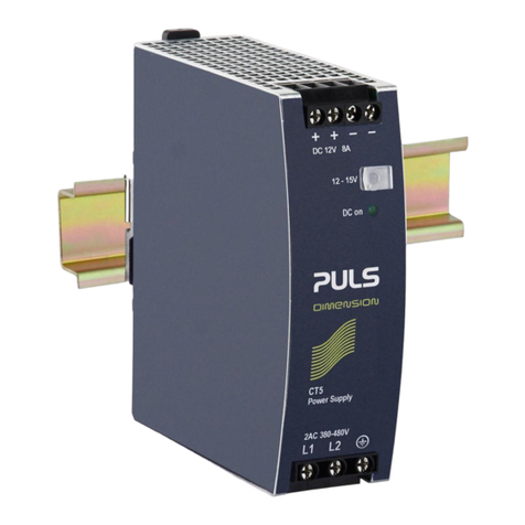 Puls DIMENSION CT5 Series User manual