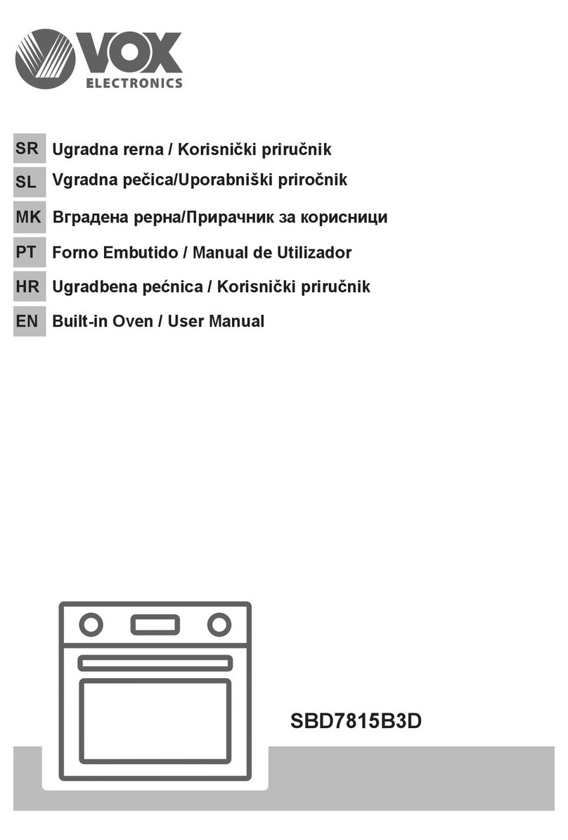 VOX electronics SBD7815B3D User manual