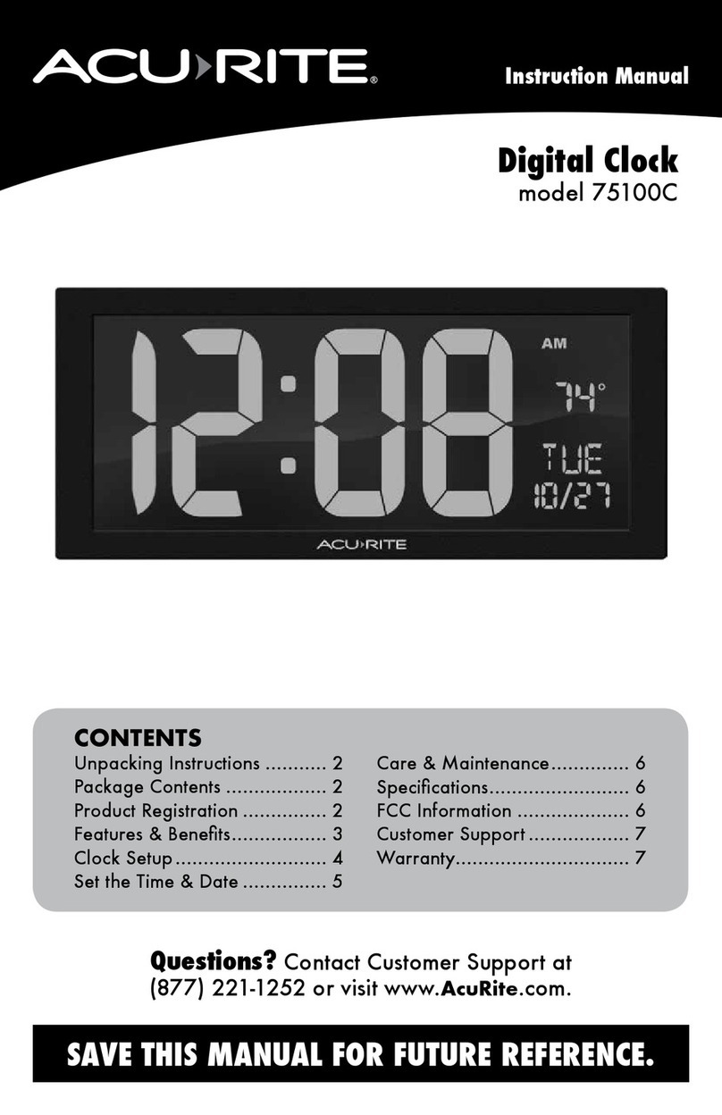 ACU-RITE 75100C User manual
