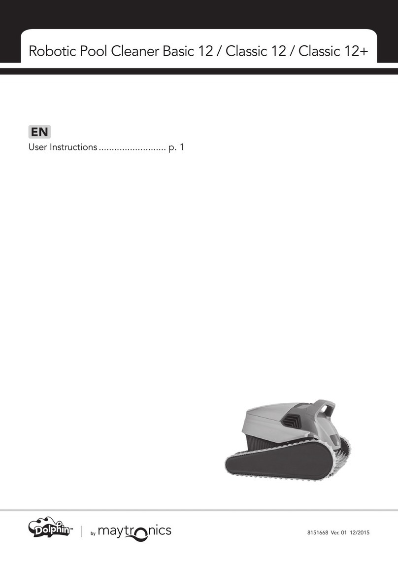 Maytronics Dolphin Basic 12 User instructions