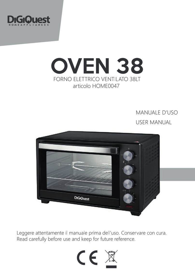 DiGiQuest OVEN 38 user manual
