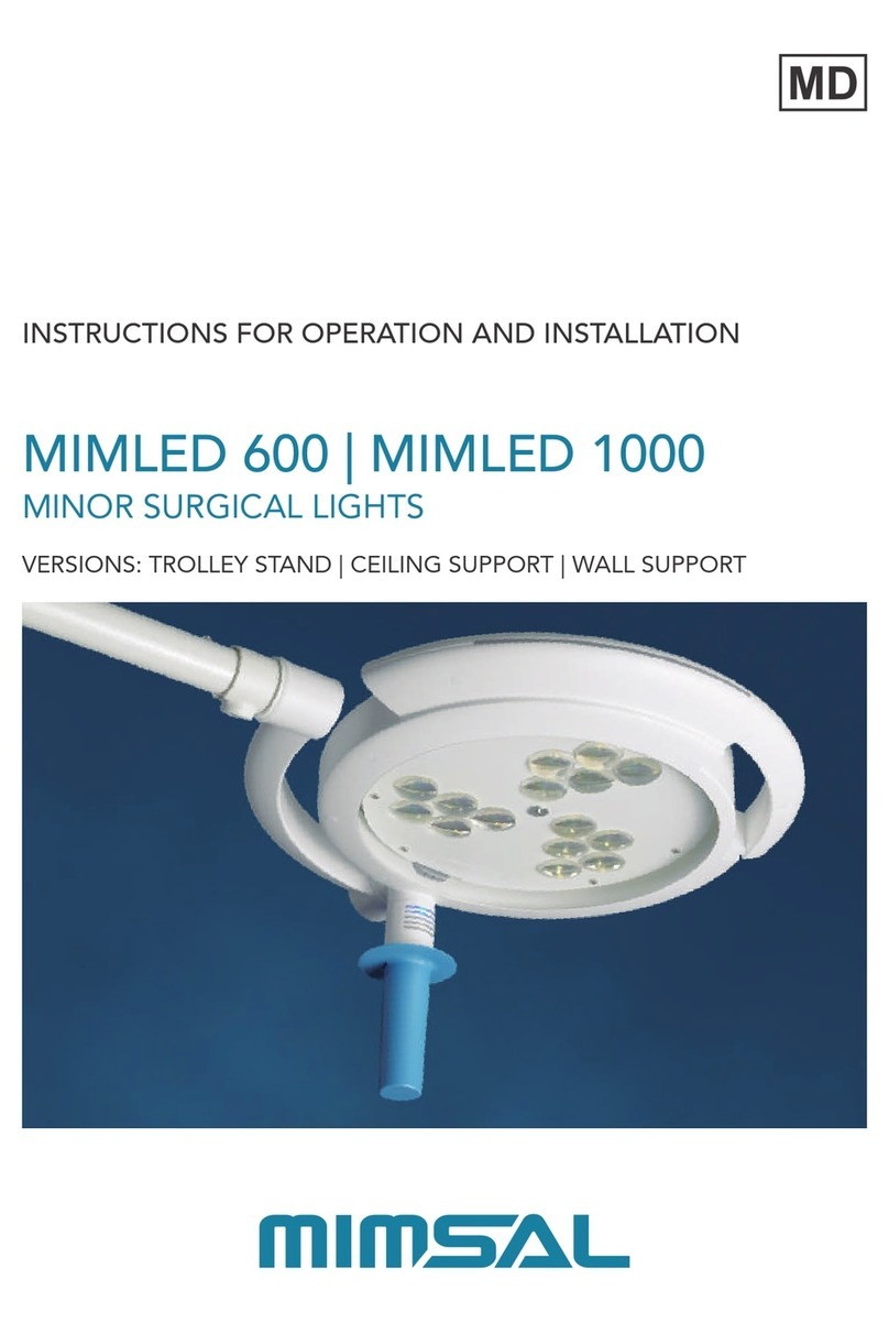 MIMSAL MIMLED 600 manual