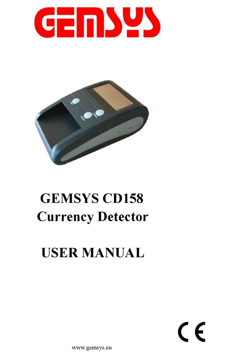 Gemsys CD158 user manual