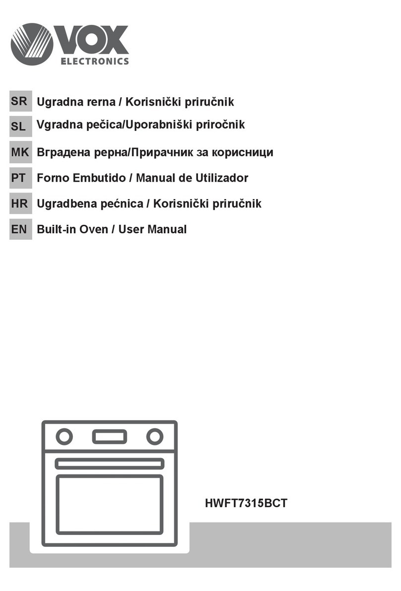 VOX electronics HWFT7315BCT User manual