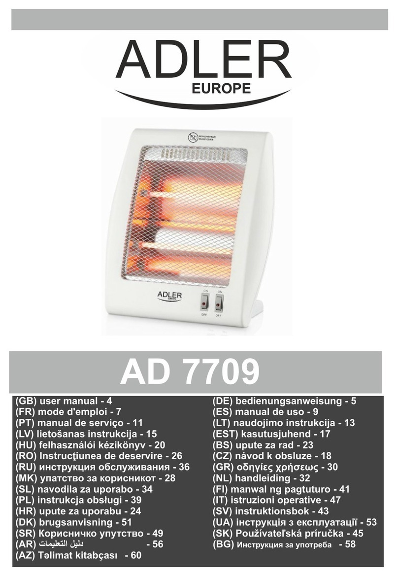 Adler Europe AD 7709 user manual