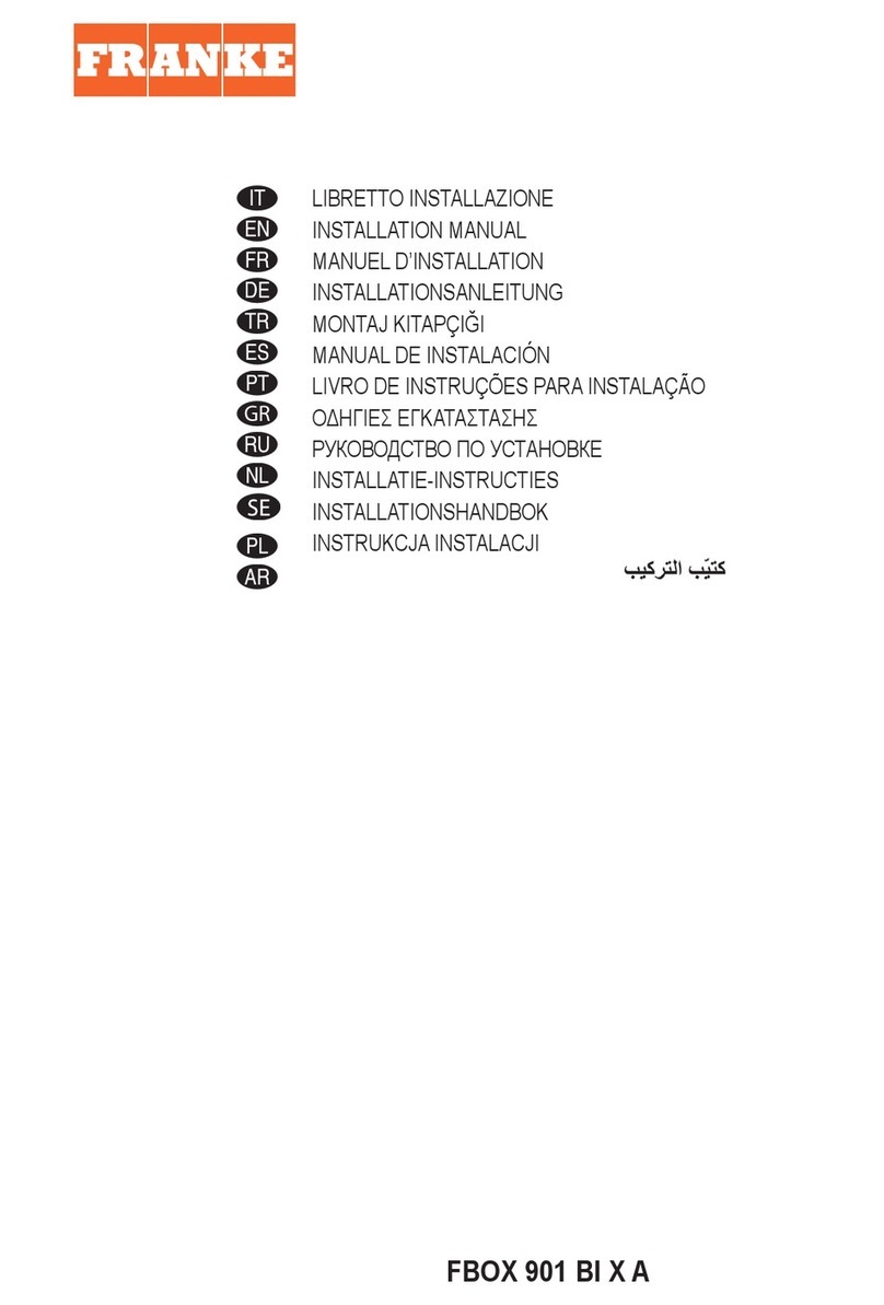 Franke FBOX 901 BI X A User manual