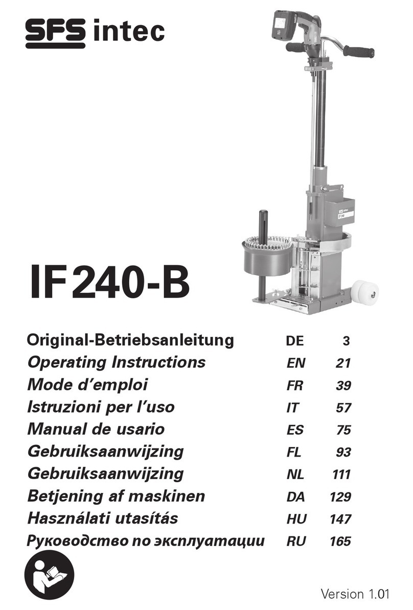 SFS intec IF240-B operating instructions