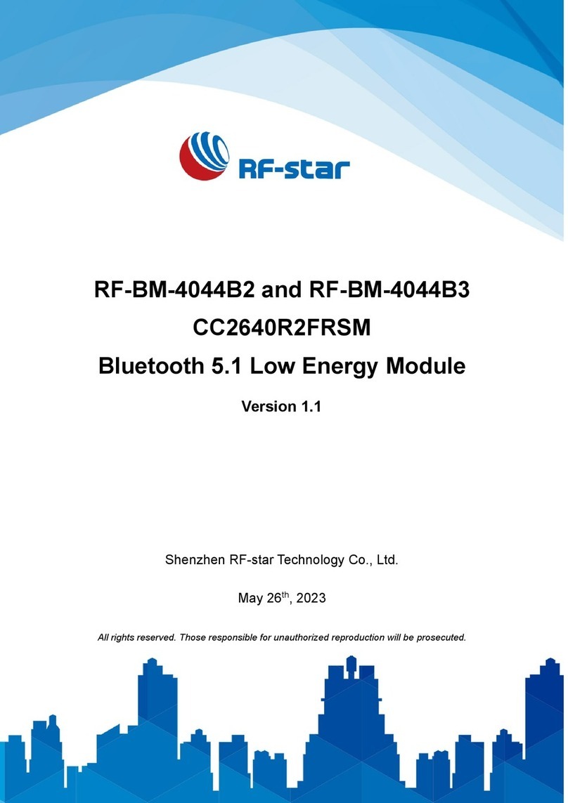 RF-Star RF-BM-4044B2 User manual