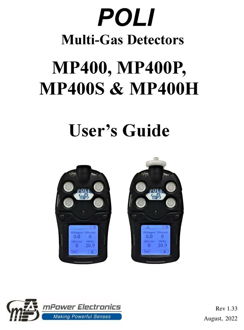 mPower Electronics POLI MP400H User manual