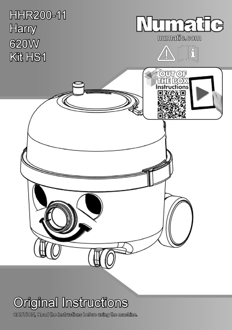 Numatic HHR 200-11 Original instructions