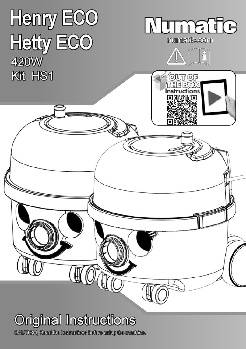 Numatic Henry ECO Original instructions
