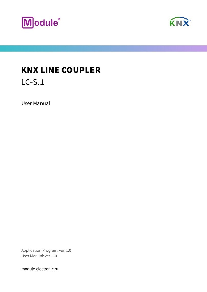 KNX Module LC-S.1 User manual