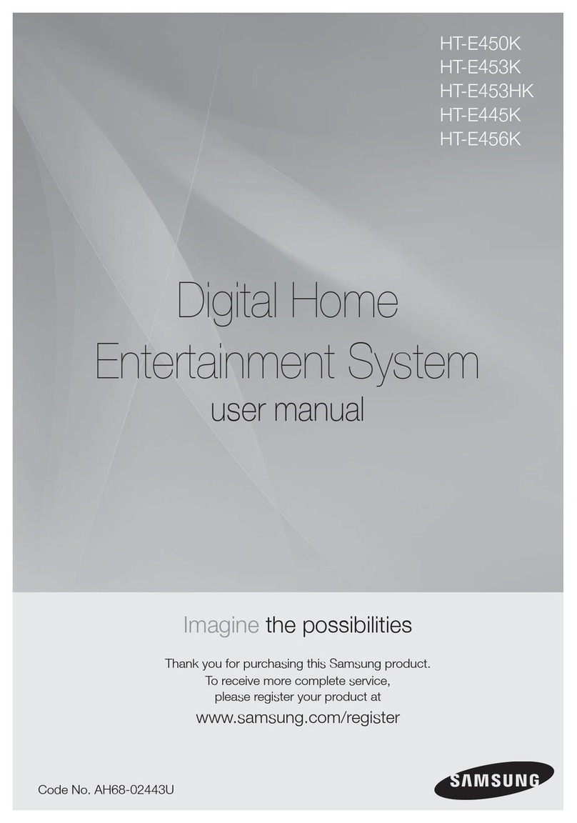 Samsung HT-E456K user manual