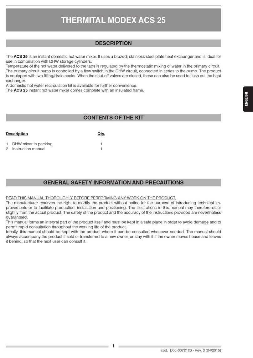 thermital MODEX ACS 25 manual