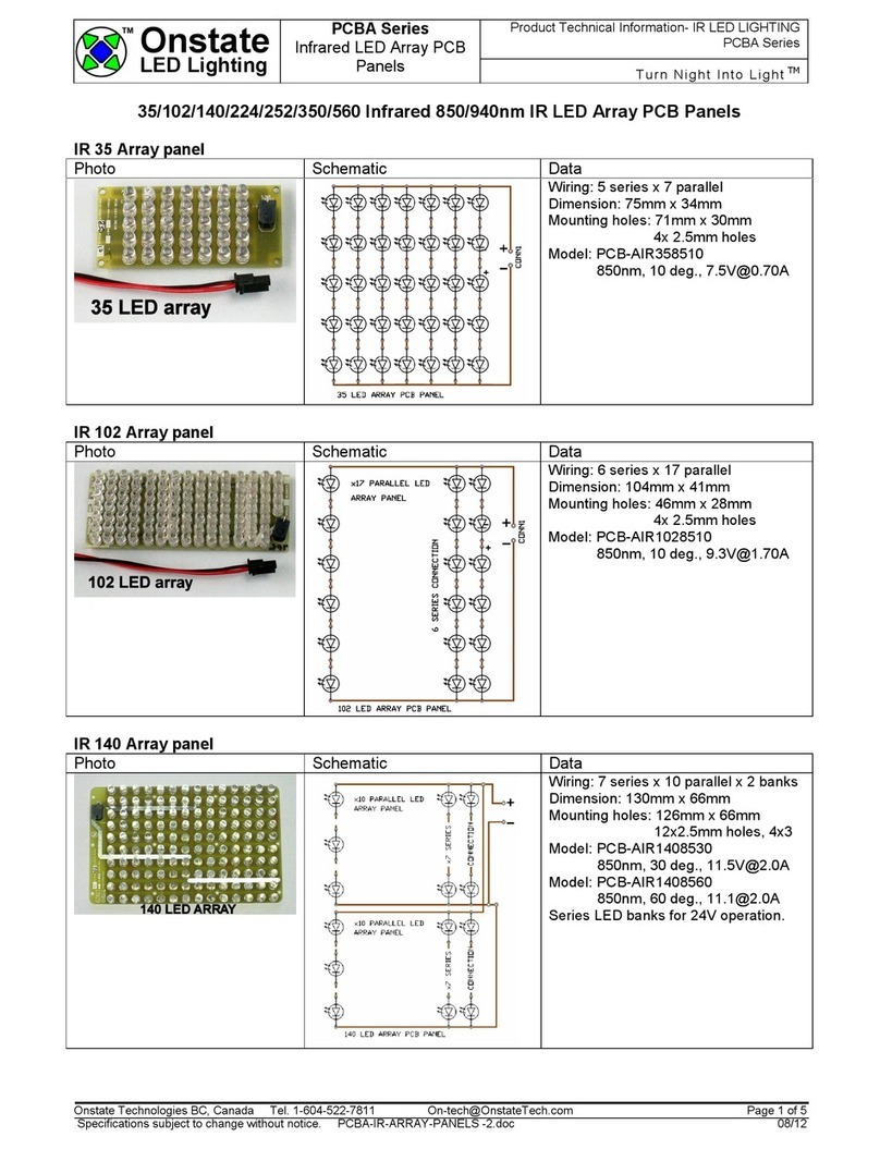 Onstate Technologies PCBA Series technical information
