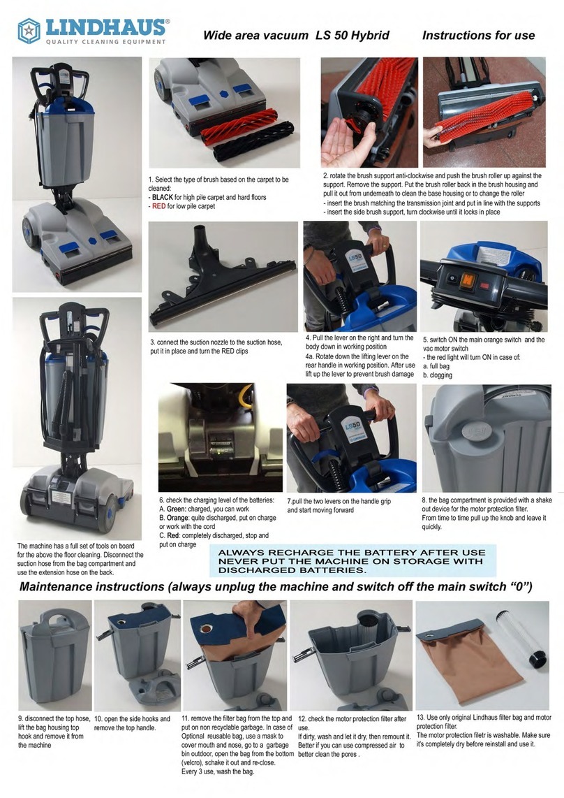 Lindhaus LS 50 Hybrid Instructions for use