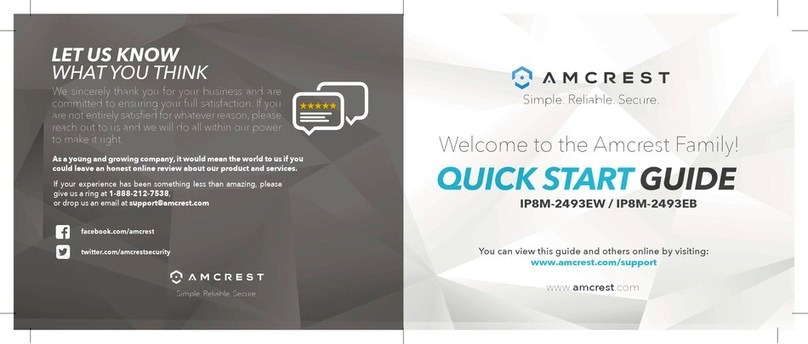 Amcrest IP8M-2493EW quick start guide