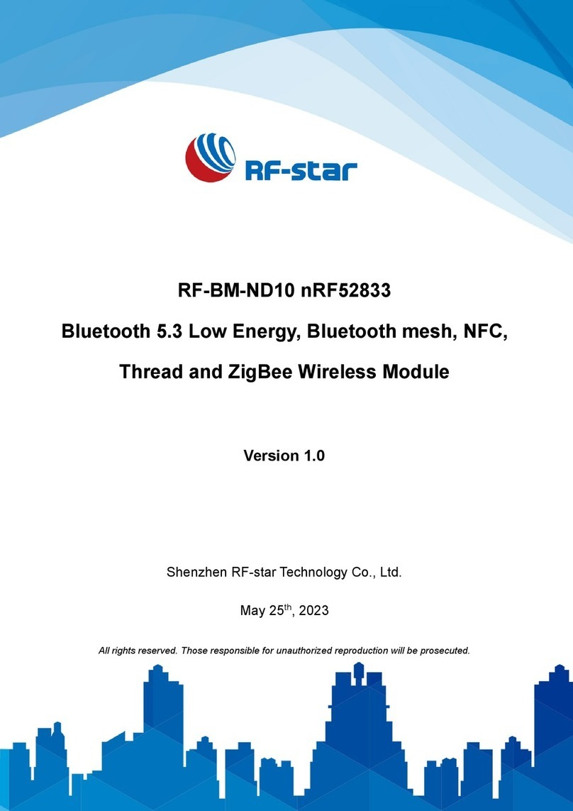 RF-Star RF-BM-ND10 User manual