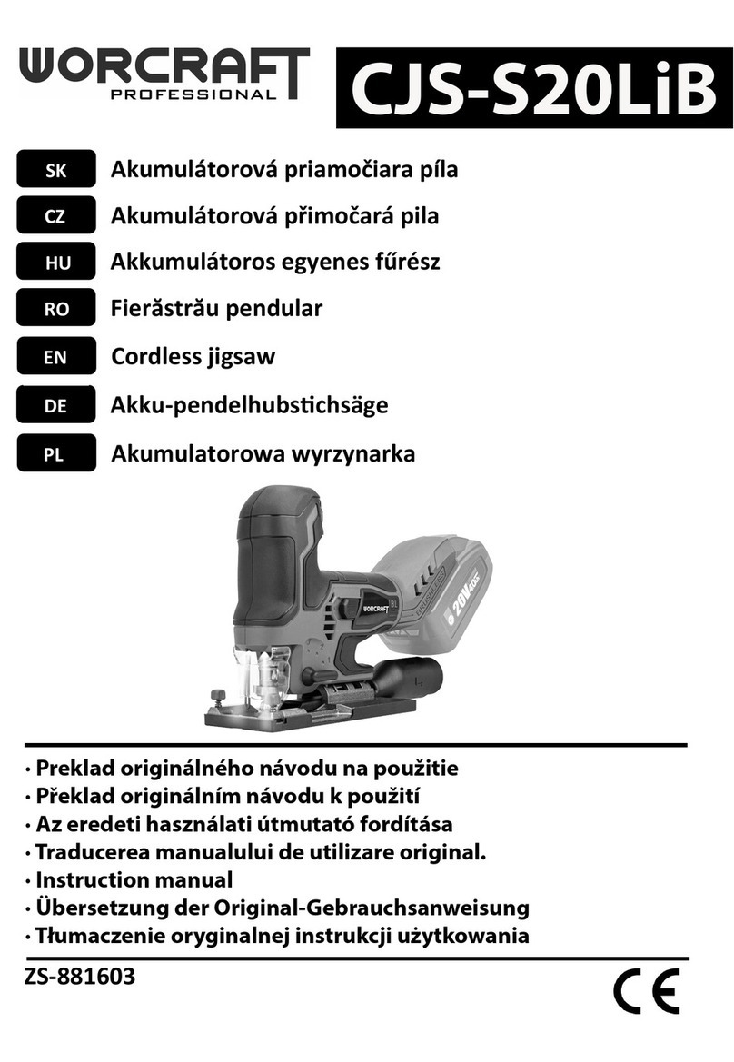Worcraft CJS-S20LiB instruction manual