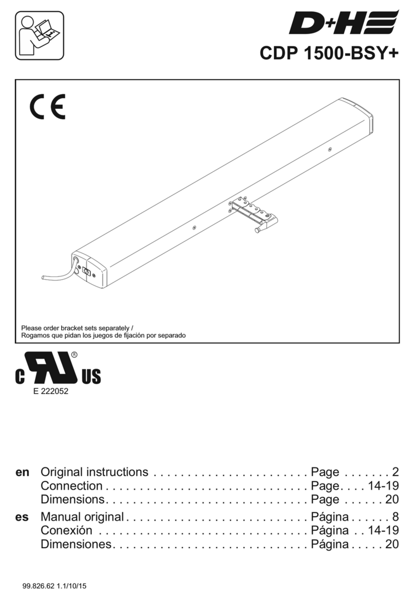 D+H CDP 800-BSY+ Original instructions