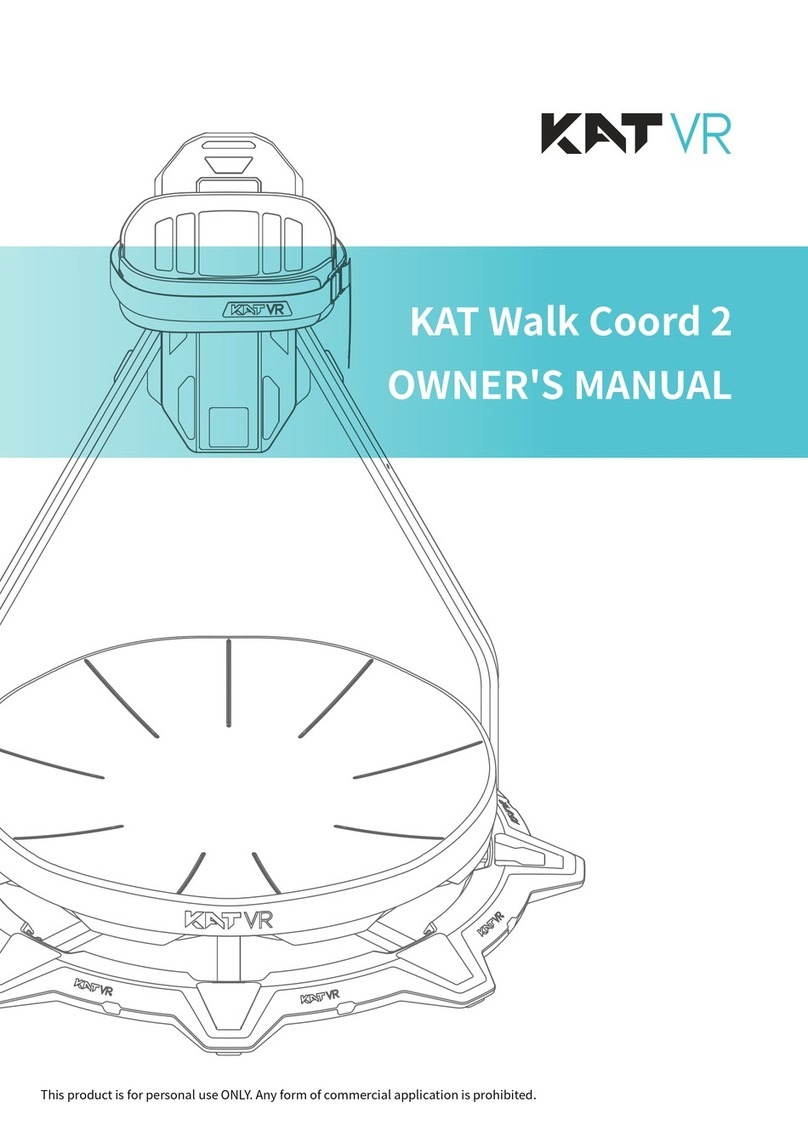 KAT VR KAT Walk Coord 2 owner's manual
