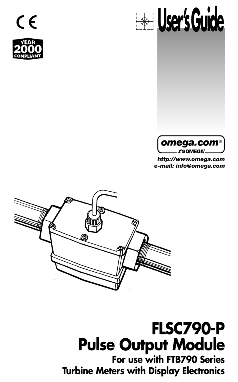 Omega FLSC790-P User manual