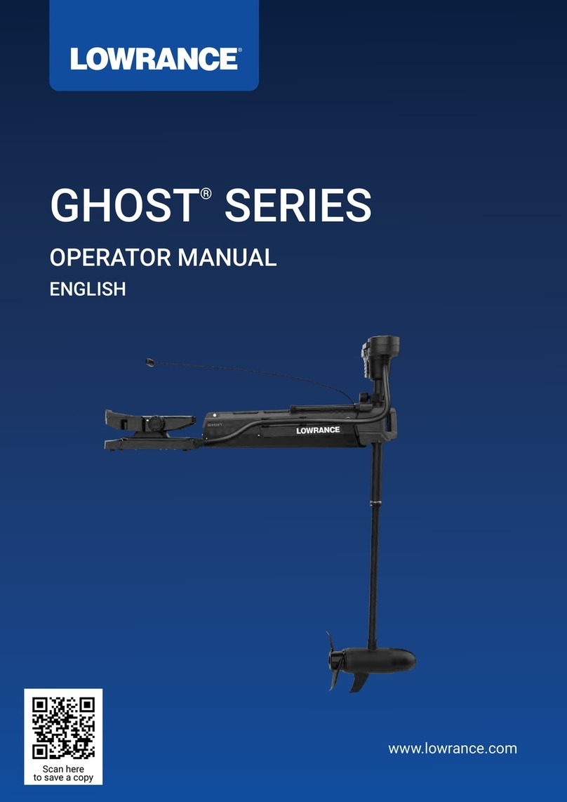 Lowrance Ghost Series Operator's manual